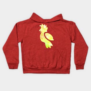 Cockatoo Watercolor Kids Hoodie